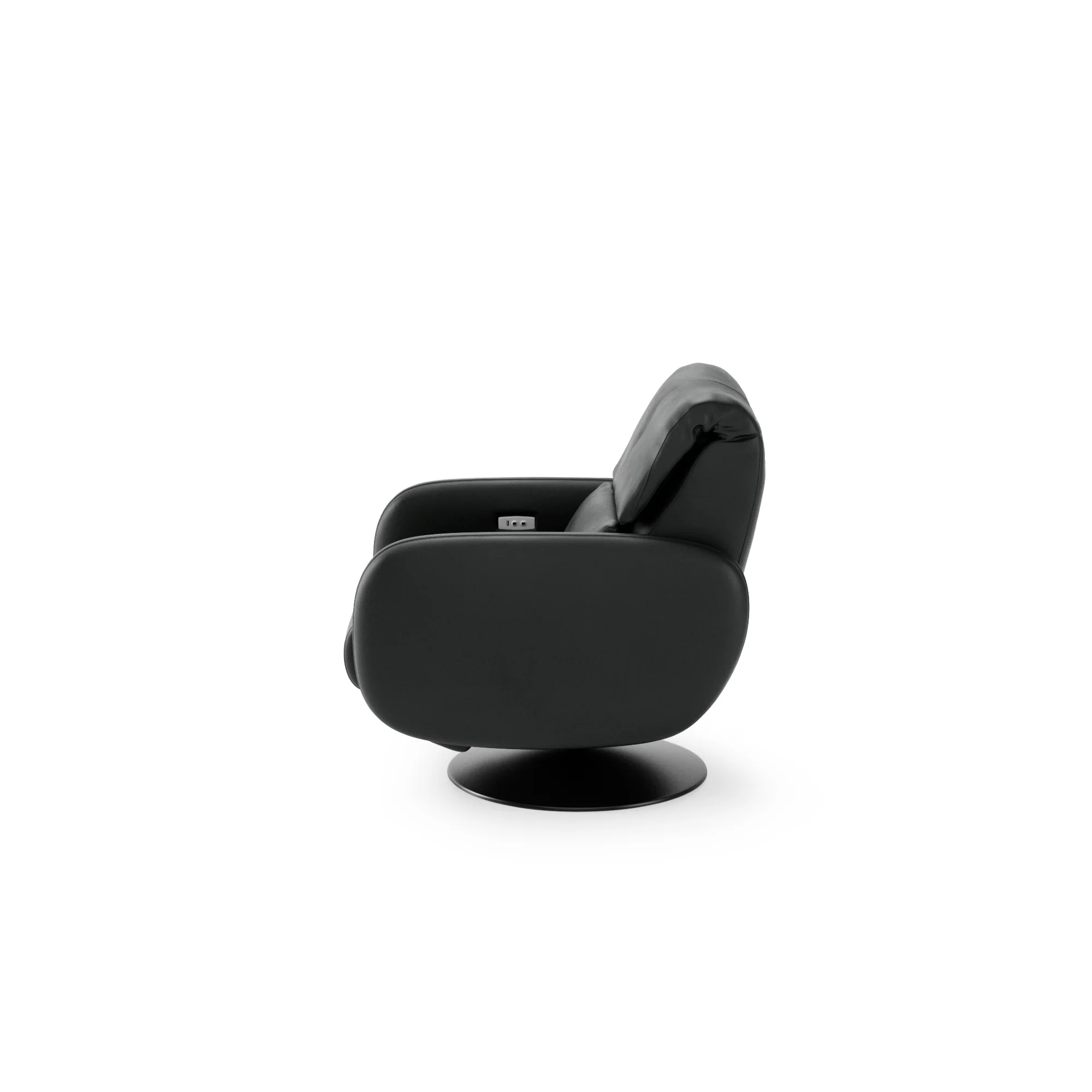 LARS RECLINER CHAIR MASSIF NERO (3)