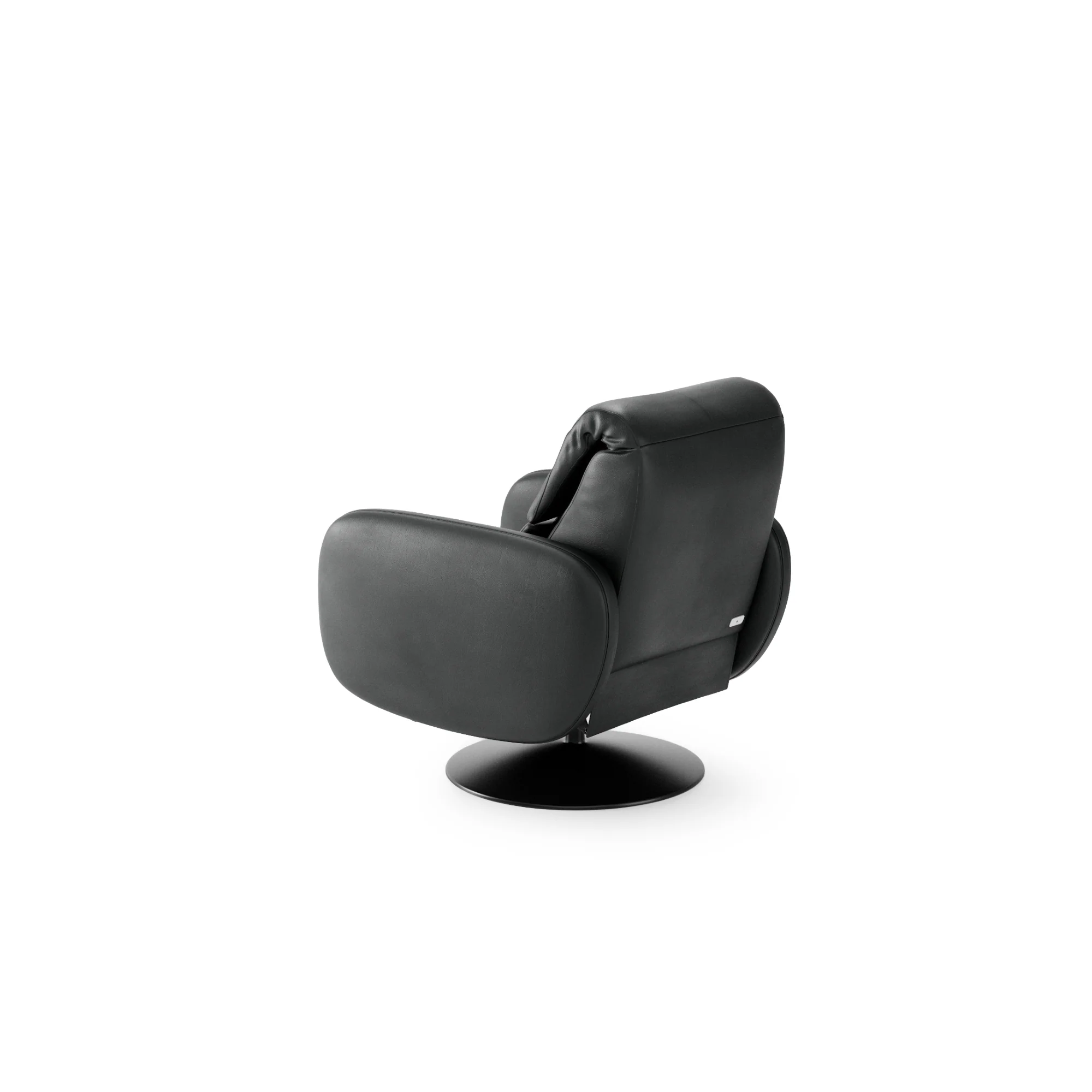 LARS RECLINER CHAIR MASSIF NERO (4)