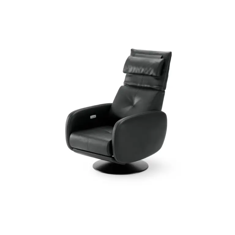 LARS RECLINER CHAIR MASSIF NERO (5)